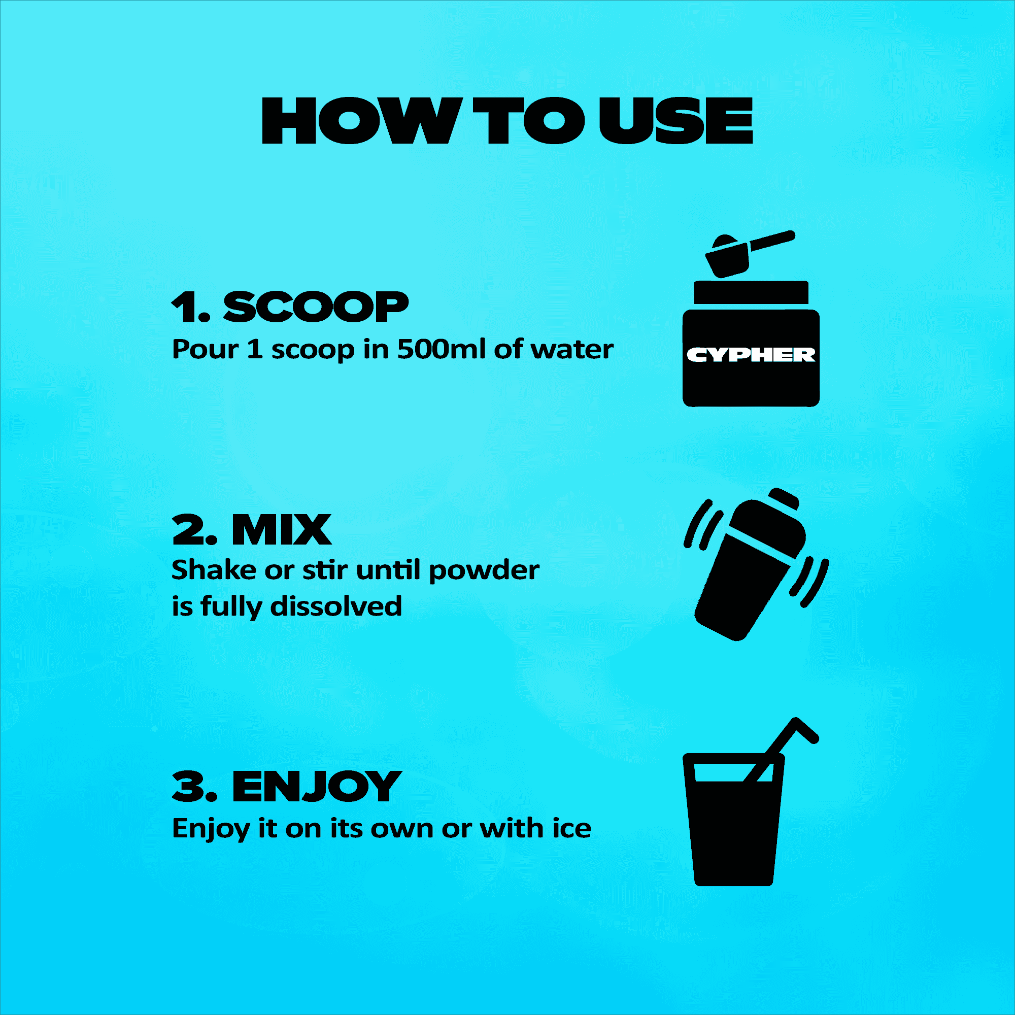 CYPHER Hydrate - 4-in-1 Electrolyte Drink Mix